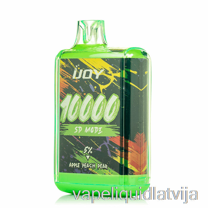 Ijoy Bar Sd10000 Vienreizējās Lietošanas ābolu Persiku Bumbieru Vape šķidrums